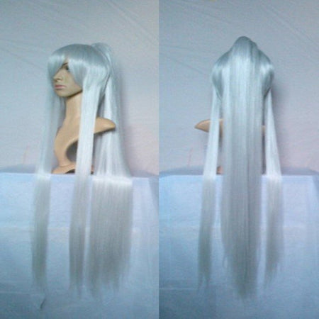 HAIRJOY  Synthetic Hair Cosplay Wigs Long Ponytail Black Purple  Red Grey Wig High Temperature Fiber