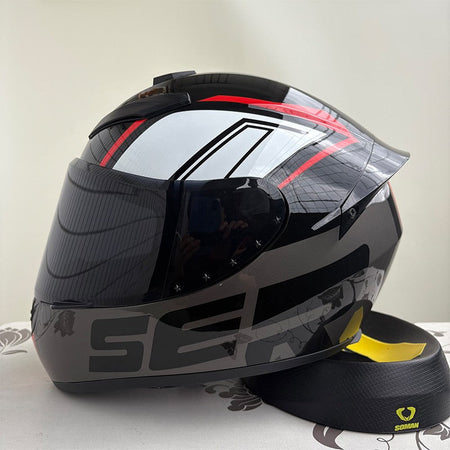 Full Face Motorcycle Helmet Men Women DOT Winter Safety Anti-Fog Waterproof Riding Motorbike Helmet Casco Motocross