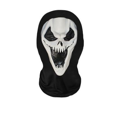 Fashion Mask for 2026 Halloween Cosplay Headwear Hip Hop Hood Hat Headgear 3D Celebrity Face Mask Elastic Mesh