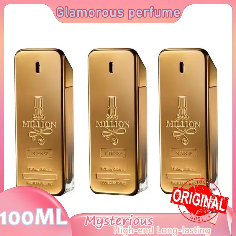 100ML Classic scent 1 Million Parfum Mature Masculinity Body Spray for Men Eau De Toilette Spray Perfume for Men Fragrance Spray