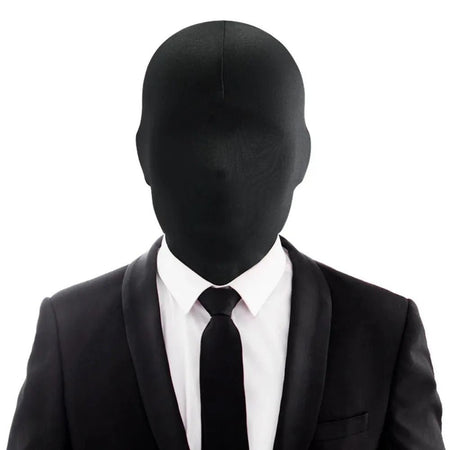 2pcs New Black Cosplay Full Mask Breathable Thin Hood Cosplay Prop Halloween Costumes Party Decoration Cosplay Head Cover