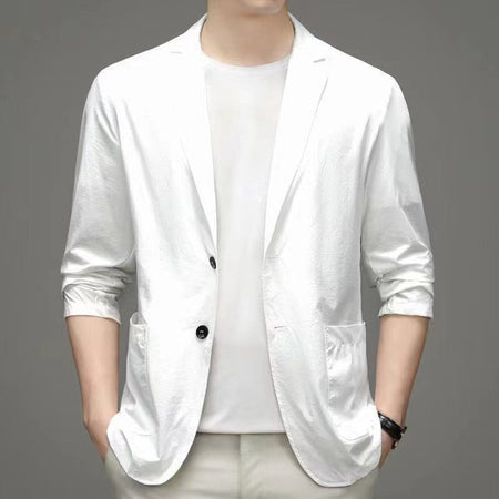 Fashion Male Cotton Work Wear Brand Business Clothes Size M-7XL High Quality Casual Traje De Hombre Gentleman Korean Formal Suit