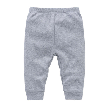 100% Cotton Baby Pants Blank Baby Boy and Girls Legging Colors Kids Trousers Plain Newborn Clothing Muslin Clothes for 0-24M
