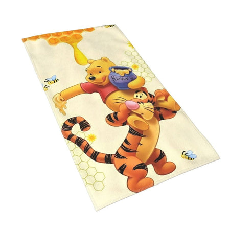 Winnie The Pooh Bear Piglet Merch Towel for Beach New Summer Microfiber Shower Towel No Sand Quick-Dry Surf Towels