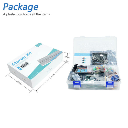 Freenove Ultimate Starter Kit for Arduino UNO R4 V5 WiFi Mini, Arm Cortex-M4, 399-Page Detailed Tutorial, 220 Items, 78 Projects