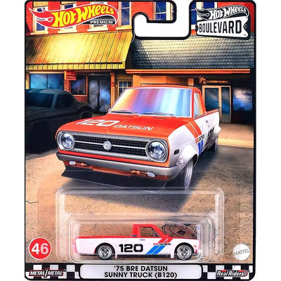 Hot Wheels Premium Boulevard Diecast Cars Datsun Toyota Meyers Ford Volkswagen Kafer Collectible 1:64Car Vehicle Alloy Model Toy