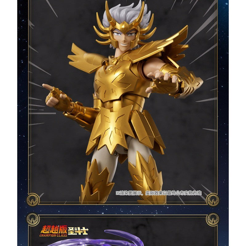 In Stock Original Saint Seiya Saint Seiya Stars Edition Capricorn Cancer Draco Toy Collection Gift Action Figure