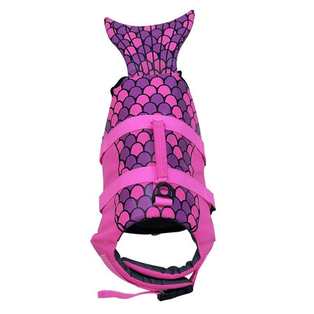Pet Dog Life Vest Summer Shark Mermaid Pet Life Jacket Dog Clothes Harness Dogs Swimwear Pets Swimming Suit Funny Cute Dog Costu