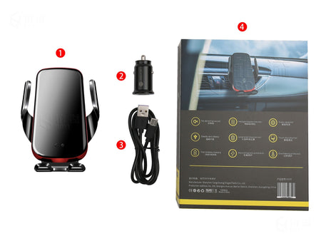 Phone Holde Car For Benz GLE W166 2015-2019 Mobile Support Special Fixed Bracket Base Wireless Charging Stand Accessories