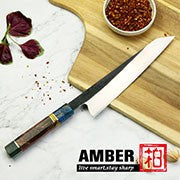 67-LAY Damascus Kitchen chef knife Set,Japanese Santoku Nakiri Knife Utility Knife Boning Knife,Cooking knife Olive wood HD