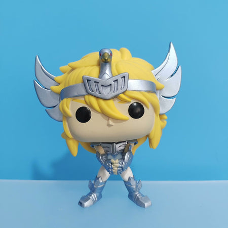 Funko Pop Saint Seiya Action Figure Cygnus Hyoga #808 Dragon Shiryu #807 Andromeda Shun #809 Phoenix Ikki #810 Vinyl Dolls Toys