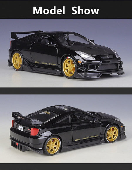 Maisto 1:24 Toyota Celica GT-S Alloy Miniature Car Model Diecast Metal Scale Car Model Collection Children Toy Vehicles Gift