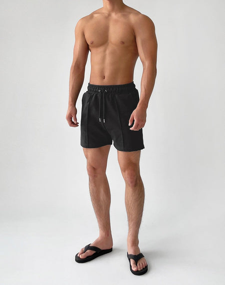 Korean Version of Fitness Sports Cotton Shorts Men's Casual Outdoor Versatile Hip-hop Stretch Breathable Five-point Pants