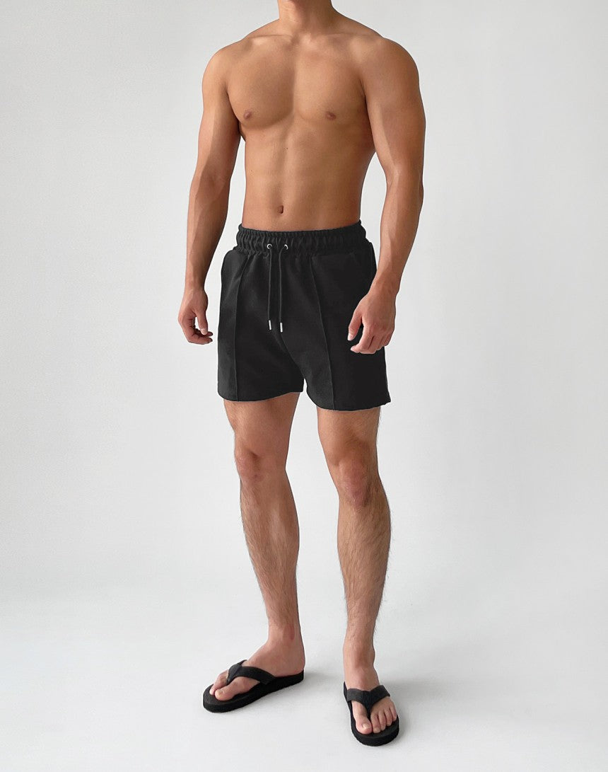 Korean Version of Fitness Sports Cotton Shorts Men's Casual Outdoor Versatile Hip-hop Stretch Breathable Five-point Pants