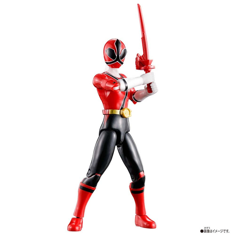 In Stock Original Bandai Action Hero Super Sentai Power Rangers Red Rangers Collection Collection Action Figures Model Toys Gift