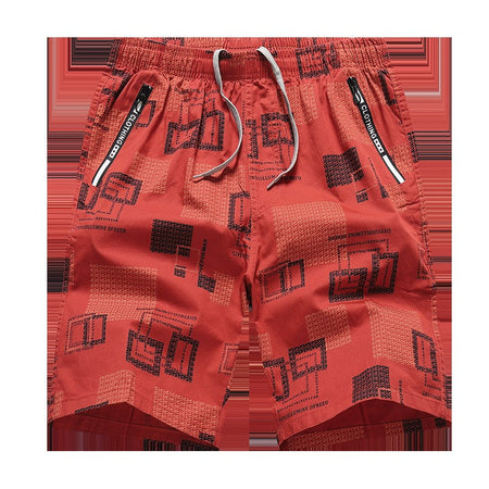 Men's Sweatpants Baggy Comfortable Shorts Male Casual Travel Outdoor Sports Bermuda Shorts Elastic Waist Y2K Print Half Pants