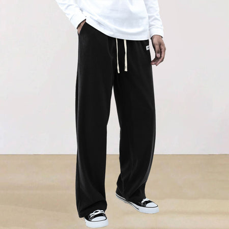 Mens Corduroy Joggers Pants Casual Cargo Pants Drawstring Elastic Waist Baggy Tapered Sweatpants with Pockets Outdoor Sweatpants
