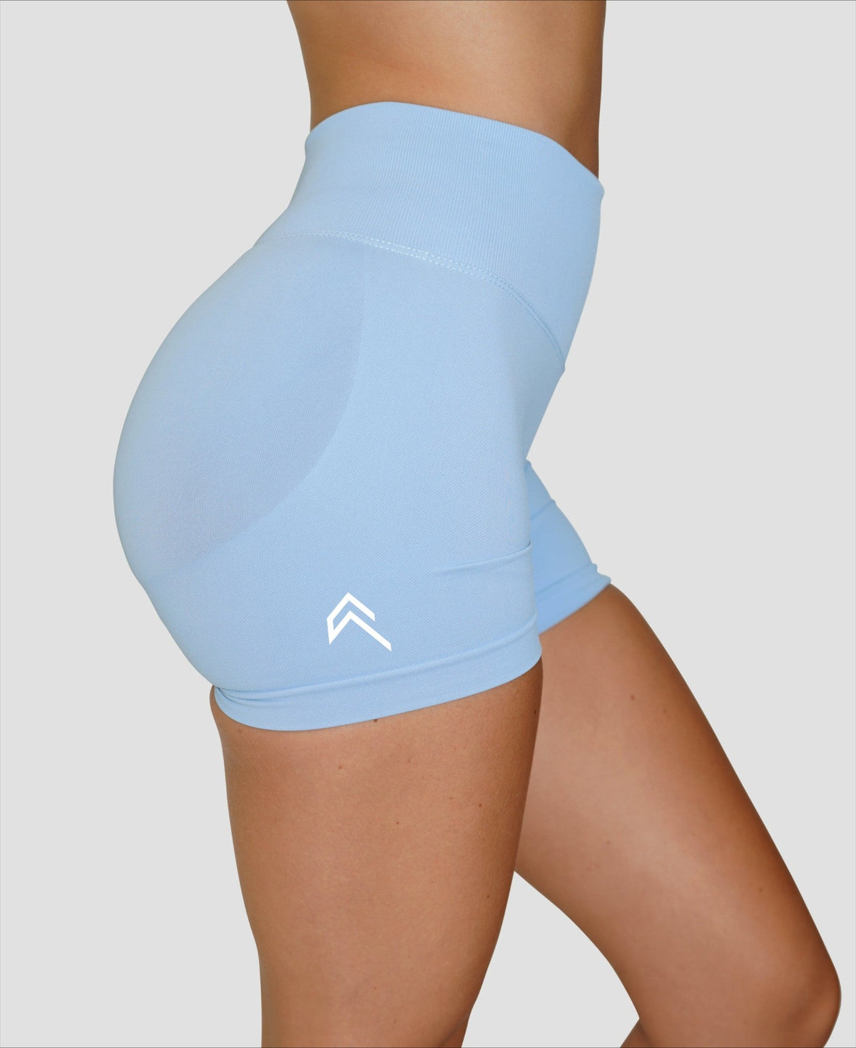 Oner Active Effortless Wome Seamless Shorts Yoga Shorts Silicone Printed Sport Shorts Low Ribbed Band Scrunch Butt Shorts