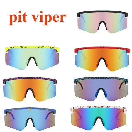 Pit Viper Adults UV400 Sun Glasses Sunglasses Men Women Adults Outdoor Eyewear Sport Goggles Mtb Shades Without Box