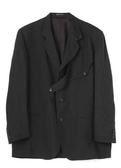 WVGA Spring Autumn New Man Tide Yamamoto Trendy Linen Blazer Niche Chic Casual Turn-Down Collar Long Sleeve Suit Coat Ins W13673