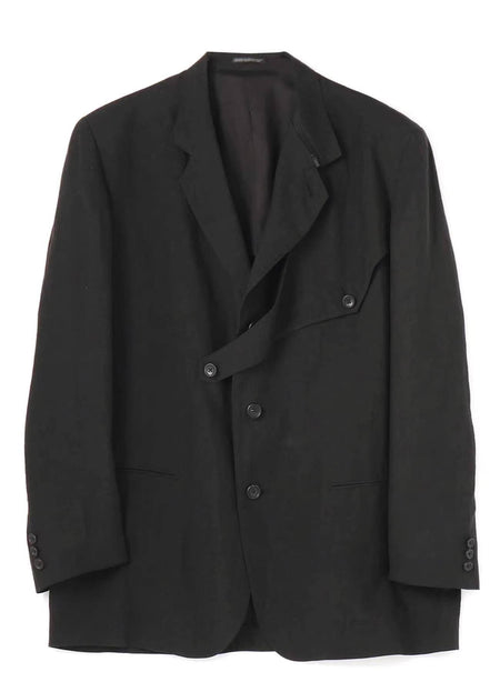 WVGA Spring Autumn New Man Tide Yamamoto Trendy Linen Blazer Niche Chic Casual Turn-Down Collar Long Sleeve Suit Coat Ins W13673