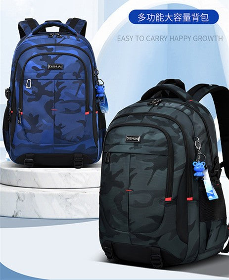 2025 new camouflage Outdoor travel backpack for men 2 size Rucksack for male High capacity school bag for college student Boys