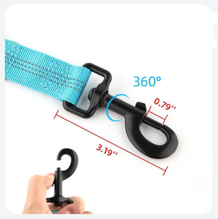 Dog Leads Leashes Durable Dual Traction Rope for Dogs Leash - Boost Safety and Control
