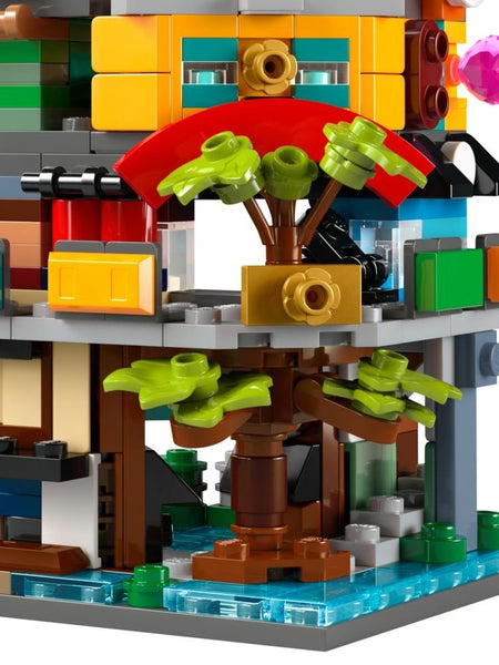 Lego 40705 Micro Ninjago Garden City Building Blocks for Boys and Girls Building Children's Toys