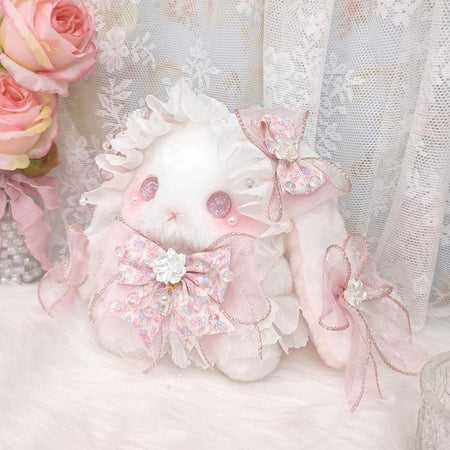 Kawaii Bunny Bag Princess Lolita Shoulder Bag Long-eared Rabbit Sweet Crossbody Bags