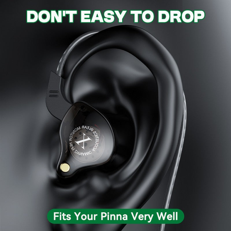 Mobile Wired Headphones Heavy Bass 3.5mm For Phone Earphones Stereo In Ear Headphones with Mic Earbuds Hifi Music Sport Headset