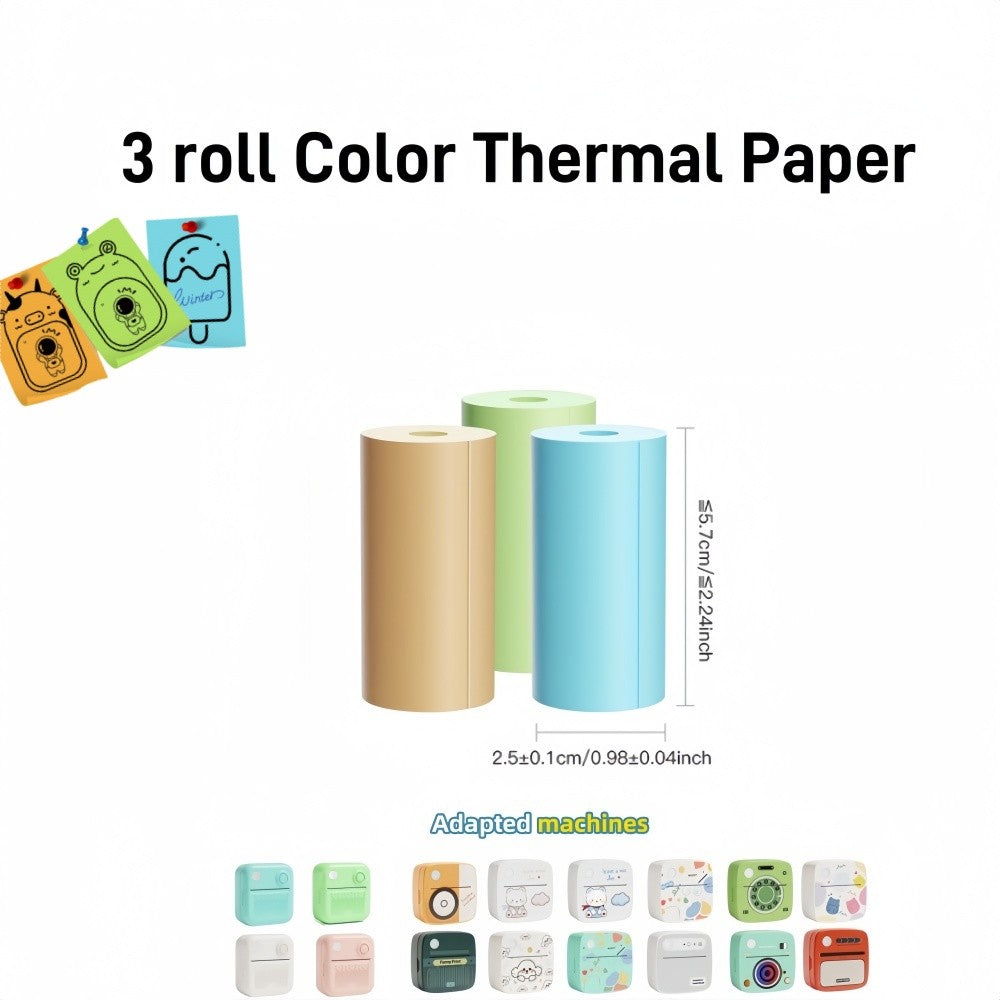 DOLEWA B3 Portable Mini Printers Wireless Bluetooth Inkless Sticker Maker Printer Tag Price Machine for Office School Kitchen