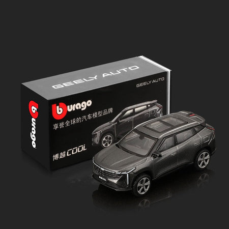 Bburago 1:64 Geely Atlas SUV Alloy Car Model Simulation Diecast Metal Miniature Scale Vehicle Car Model Collection Kids Toy Gift