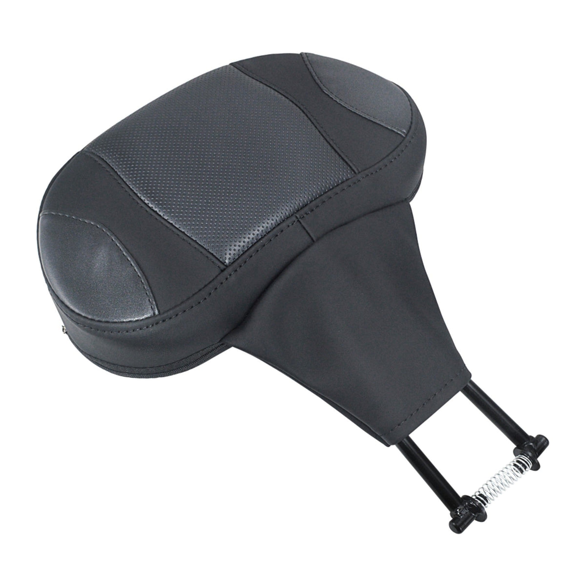 Motorcycle Adjustable Front Driver Rider Backrest Pad Mounting For Harley Touring CVO Road King Electra Street Glide FLTRX 09-24