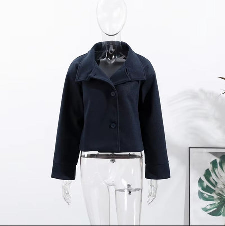 Fashion Loose Women's Trench Coat Stand Collar Batwing Sleeve Oversized Long Coats 2025 New Autumn Casual Street Chic Outwear