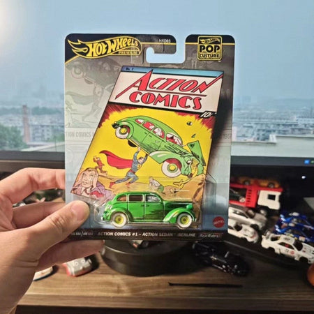 Original Hot Wheels HXD63 Pop Culture Collection Series Stranger Things Godzilla Batman Jaws Matrix Collection Cars Model Gifts