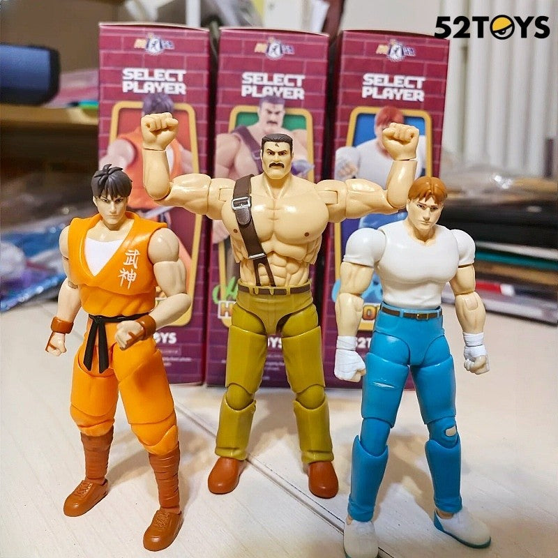 In Stock 52toys Capcom Final Fight 3.75-Inch Action Figure Cool Soldier Model Toy For Game Lovers Decoration Surprise Gifts