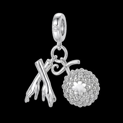 Nicole Robin Akuma No Mi Anime Flower-Flower Fruit Charms for Original 925 Charms Bracelet Silver Charm Bead for Women Jewelry