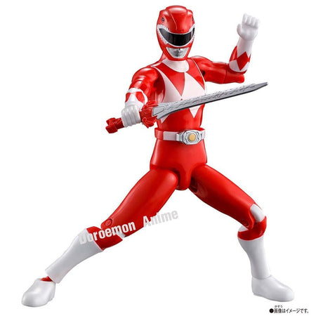 In Stock Original Bandai Action Hero Super Sentai Power Rangers Red Rangers Collection Collection Action Figures Model Toys Gift