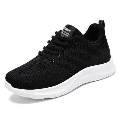 Litfun Women's Casual Sports Shoes Fashion Female Soft Bottom Sneakers Breathable Mesh Running Shoes Leisure Light Flats Shoes