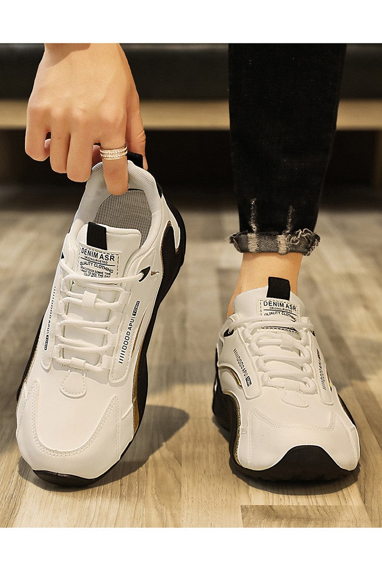 Men's summer mesh sneakers, low-top casual vulcanized shoes, men's soft and comfortable sports running shoes, men's shoes