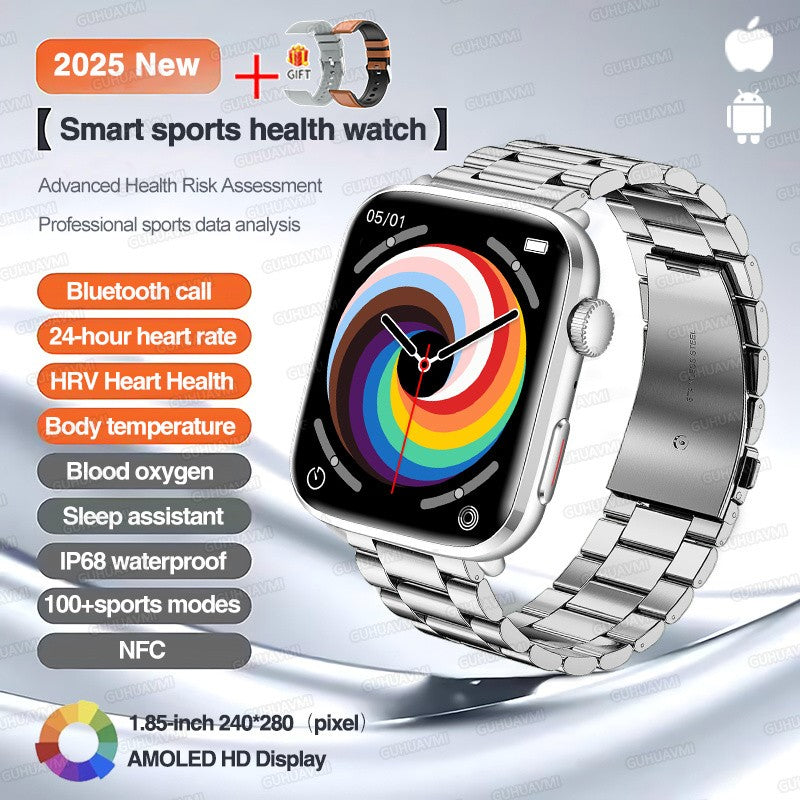 2025 New For Xiaomi Redmi Watch 5 Bluetooth Call GPS Tracking NFC Heart rate IP68 Waterproof Sport Fitness Smart bracelet Unisex