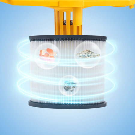 SucceBuy Portable Wet and Dry Vacuum Cleaner 15L For Car & Home Appliance 1200W Power Strong Suction Vacuum Cleaner & Air Blower